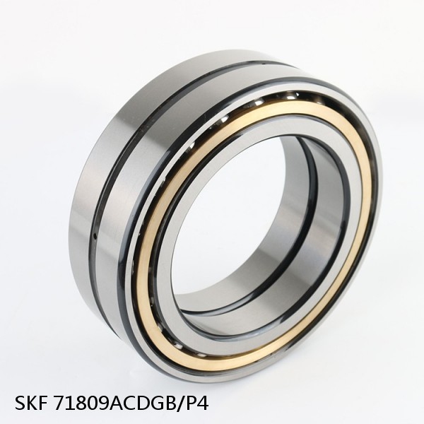71809ACDGB/P4 SKF Super Precision,Super Precision Bearings,Super Precision Angular Contact,71800 Series,25 Degree Contact Angle #1 small image