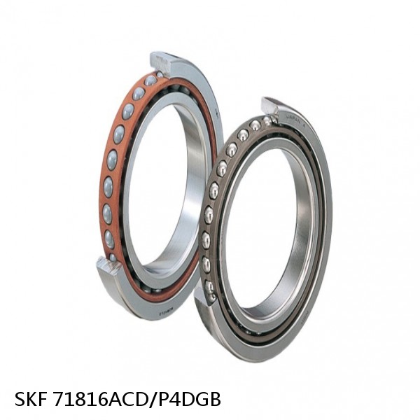 71816ACD/P4DGB SKF Super Precision,Super Precision Bearings,Super Precision Angular Contact,71800 Series,25 Degree Contact Angle #1 small image