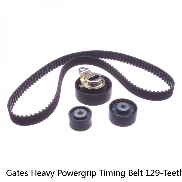 Gates Heavy Powergrip Timing Belt 129-Teeth 1/2" Pitch 1" W 64.50" 645H100  #1 image