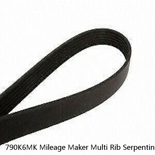 790K6MK Mileage Maker Multi Rib Serpentine Belt Free Shipping Free Returns #1 image