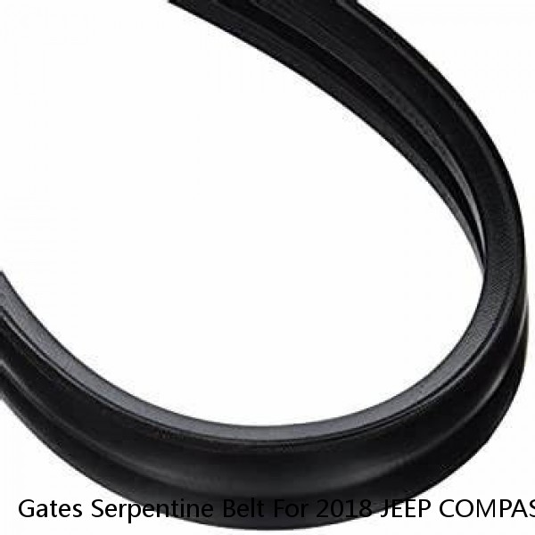 Gates Serpentine Belt For 2018 JEEP COMPASS L4-2.4L #1 image