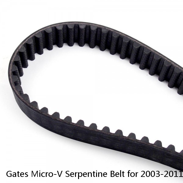 Gates Micro-V Serpentine Belt for 2003-2011 Saab 9-3 2.0L L4 Accessory Drive tn #1 image